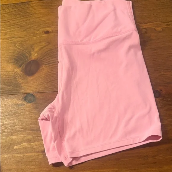 All in Motion High Waist Pink Women's Shorts - Picture 5 of 8